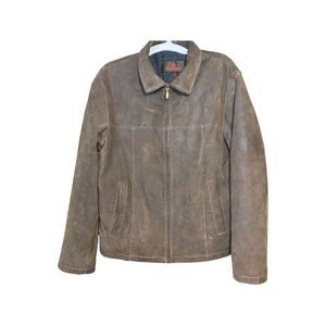 Vintage Danier Dark Brown Genuine Leather Jacket